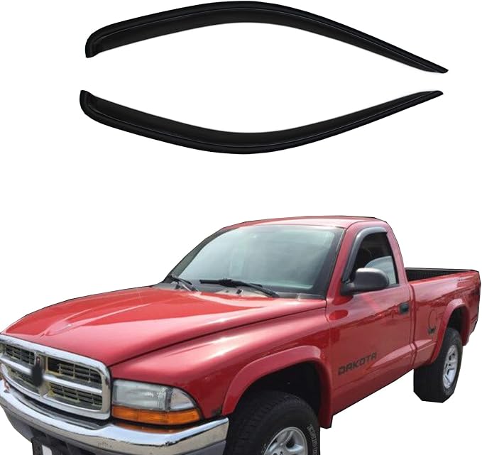 Smoke Front Window Visor Compatible by GLDIFA