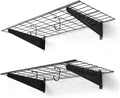 CAPHAUS 2-Pack Garage Shelving Wall Mounted 36x18 Inch, Heavy Duty Metal Wall by CAPHAUS