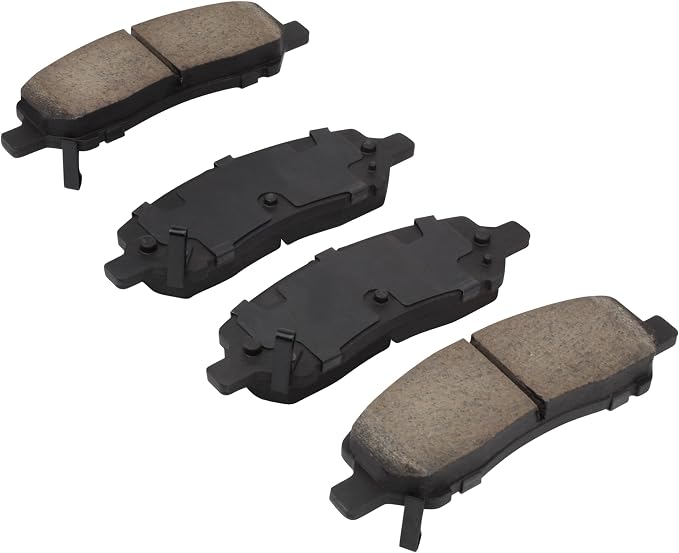 Premium Ceramic Rear Brake Pads Compatible - Image 2