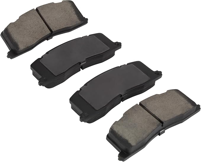 Premium Ceramic Rear Brake Pads Compatible - Image 2