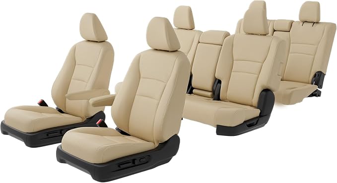 Custom for Honda Pilot Seat Covers, Car Seat Protectors Full Set for Pilot LX - Image 7