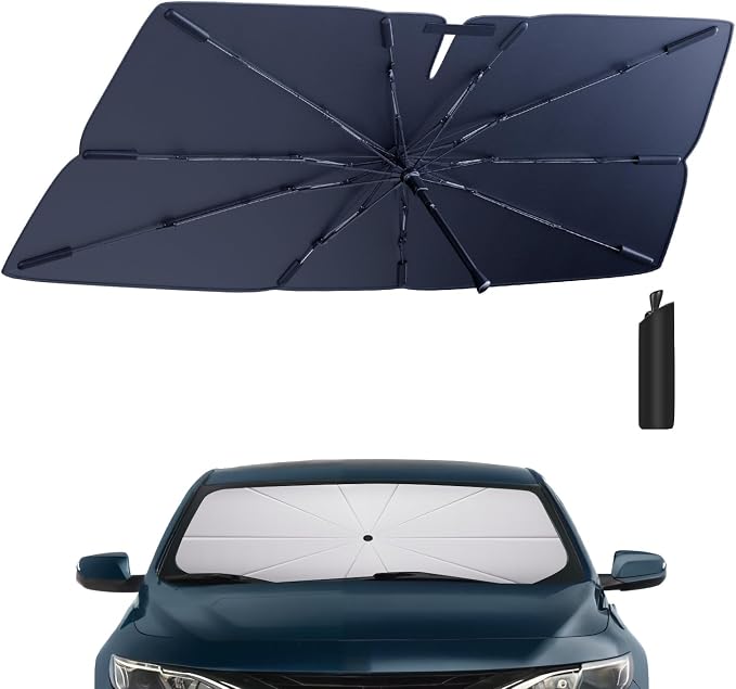 Windshield Sun Shade Umbrella Compatible by HIMUMOY