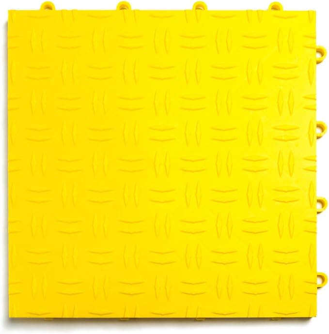 GarageTrac Diamond, Durable Interlocking Modular Garage Flooring Tile by BigFloors