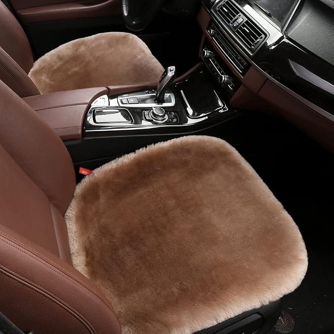 LLB Genuine Sheepskin Car Seat Cushion Seat Covers - Image 2
