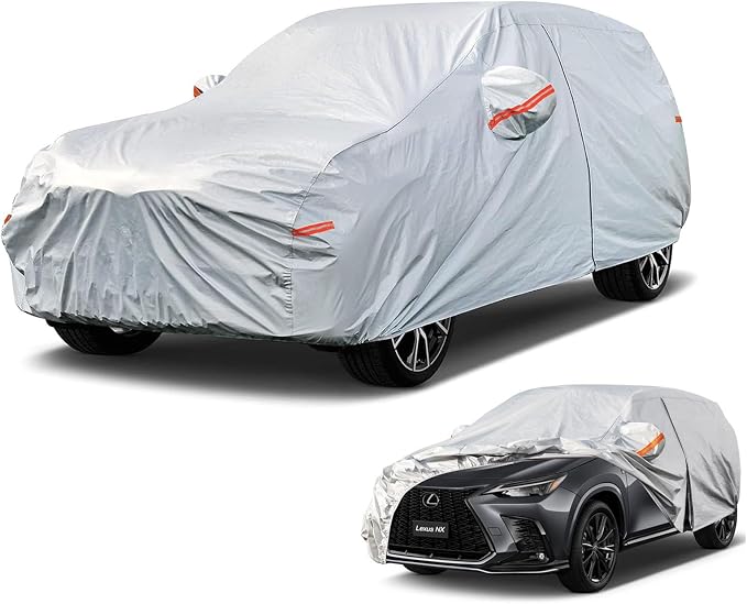 Kayme 6 Layers SUV Car Cover Custom Fit - Image 8