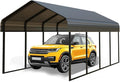 10x20FT/20x20 FT Metal Carport Heavy Duty by Unknown
