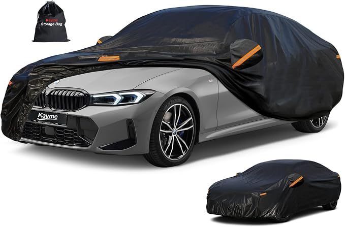 Kayme 7 Layers Car Cover Custom Fit by kayme