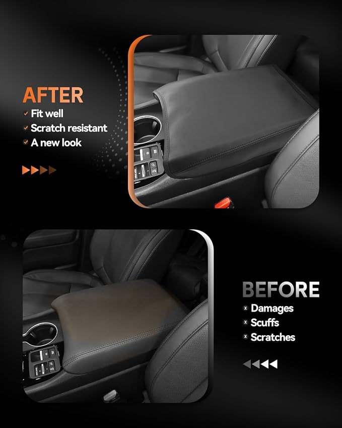 CDEFG for Honda Pilot/Ridgeline/Passport Center Console Cover Armrest Box Cover - Image 3