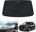 KUST Windshield Sun Shade for 2018-2023 Hyundai Kona Accessories Sunshade by KUST