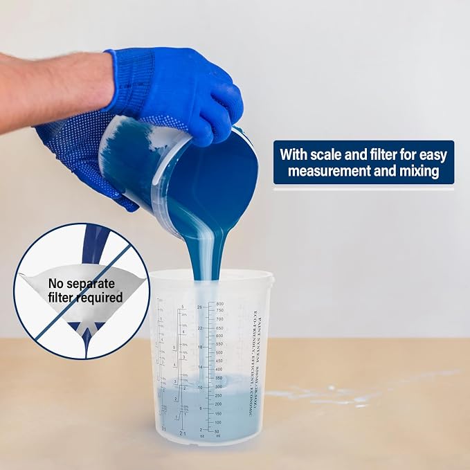 Disposable Paint Spary Gun Cups, Spray Paint Cup Kit - Image 4