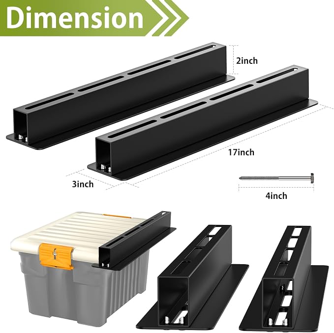 Overhead Garage Storage Rack, Heavy Duty Ceiling Storage Rack, Powder Coated - Image 2