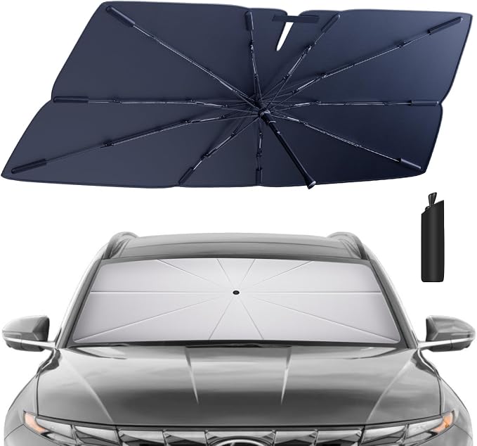 Windshield Sun Shade Umbrella: for Hyundai Tucson-2022-2024 2025 by HIMUMOY