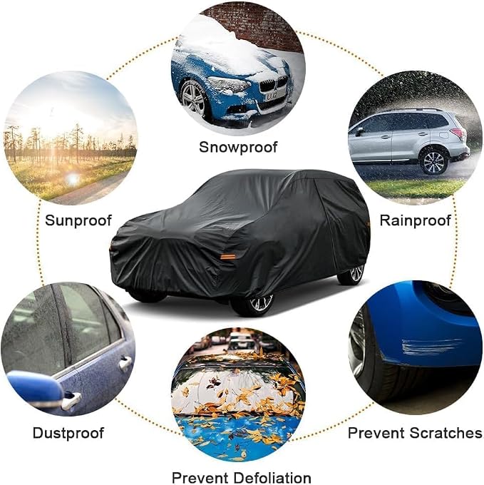 Kayme 7 Layers Car Cover Custom Fit - Image 5