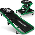 M-AUTO 40-Inch Folding Creeper Rolling Seat, All-in-One Adjustable Roller by M-AUTO