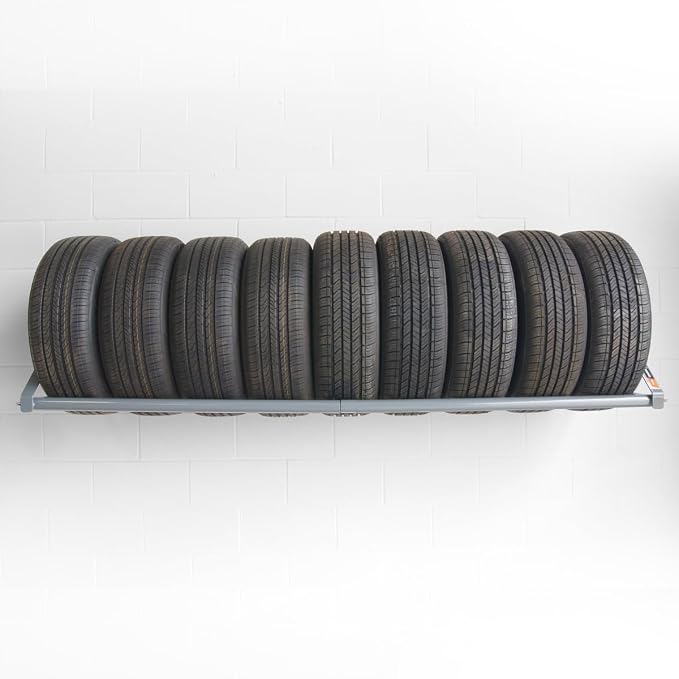 Martins Industries Wall-Mount Tire Rack – Heavy-Duty Steel Storage - Image 4