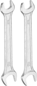 HARFINGTON 2pcs Double Open End Wrench 10mm x 12mm Metric 15 Degree Offset by HARFINGTON
