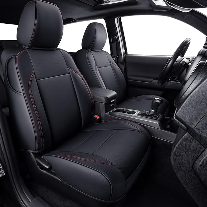 LUCKYMAN CLUB Tacoma Custom Fit Seat Covers by LUCKYMANCLUB