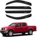 4pc Sun Rain Guards Window Visor Wind Deflector Compatible by GLDIFA