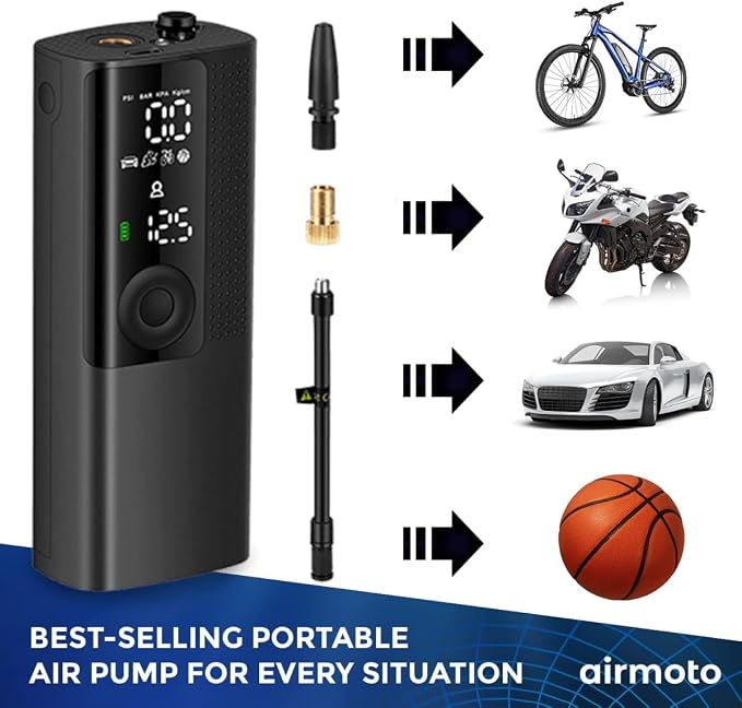 Airmoto Tire Inflator Portable Air Compressor - Image 8
