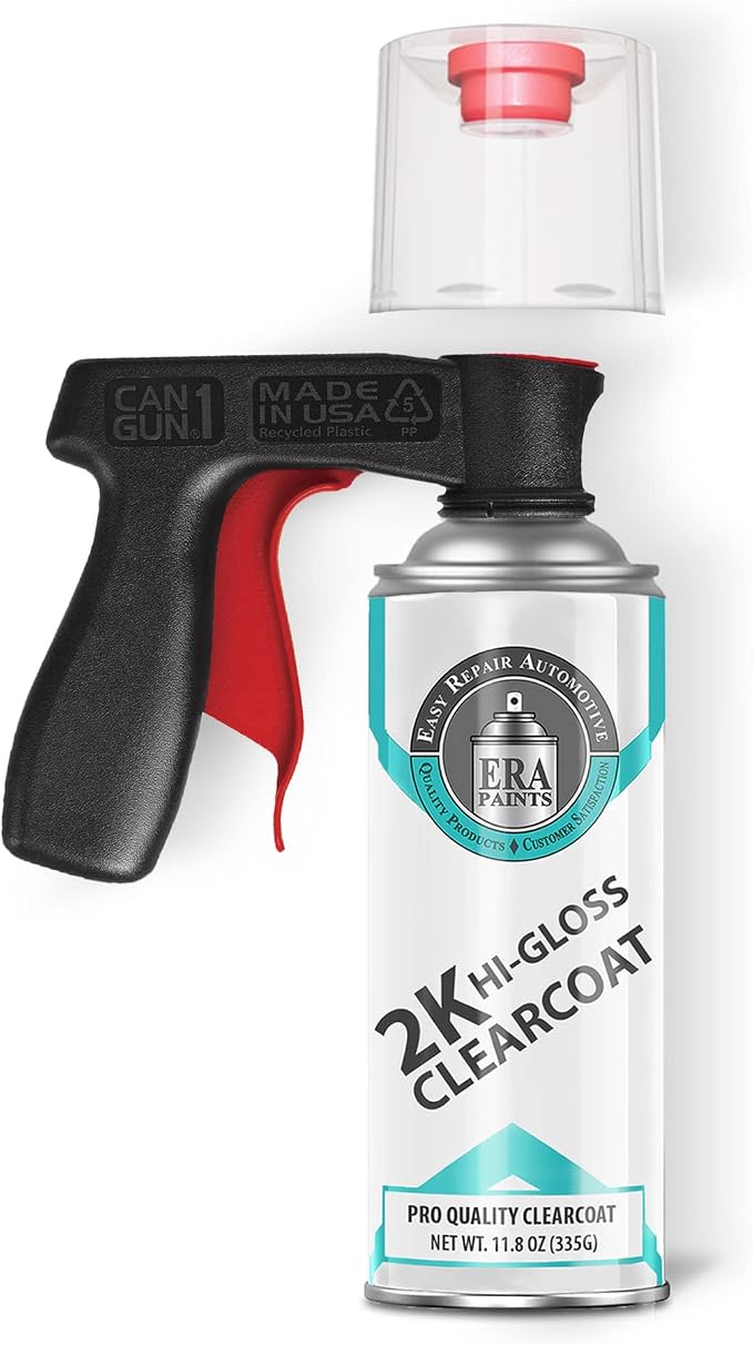 ERA Paints 2K High Gloss Automotive Clear Coat Spray/Aerosol by ERAPaints-AutomotiveTouchUpPaint