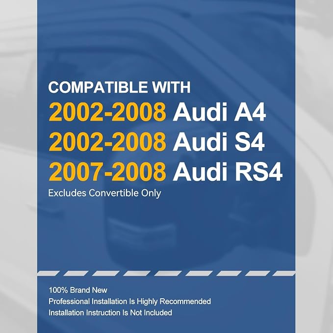 Auto Dynasty 4Pcs Carbon Fiber Pattern Window Visors Compatible - Image 6