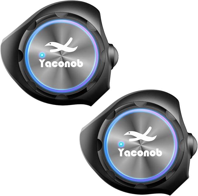 Y3 Helmet Bluetooth Intercom Headset, Auto Answer Phone, Active Noise by Yaconob