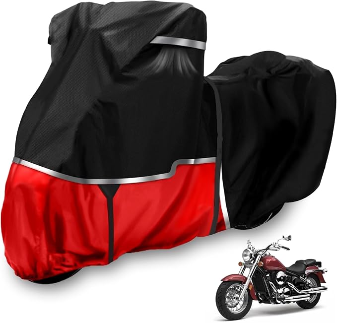 420D Motorcycle Cover Suitable for Kawasaki Vulcan 650 900 1500 and Eliminator by BOSSTONE