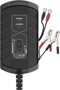Infinity 1A Battery Charger, 6V / 12V, 3 Stage Charging, Battery Maintainer by ECOBOXX