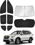 Sunshades for 2025 2026 Subaru Forester Accessories Windshield Sun Shade Side by Canvcle