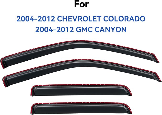 in-Channel Window Visors Rain Guards Shield - Image 2