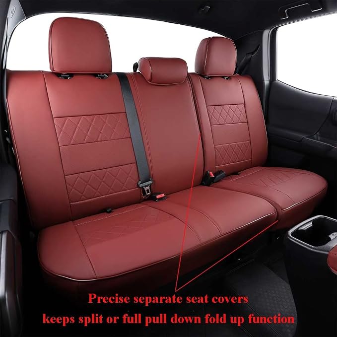 EKR Custom Fit Tacoma Car Seat Covers - Image 4