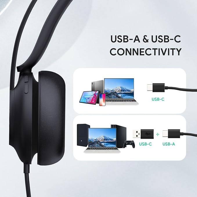 Yealink USB Wired Mono Headset, UH37 Computer Headset - Image 4