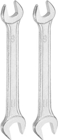 HARFINGTON 2pcs Double Open End Wrench 9mm x 11mm Metric 15 Degree Offset Angle by HARFINGTON