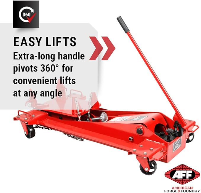 AFF Low Profile Manual Hydraulic Transmission Jack - Image 5