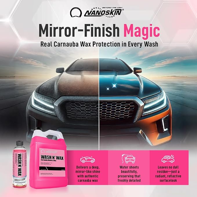 Nanoskin WASH N' WAX with Carnauba 55 gallons - Image 2