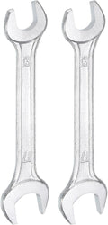 HARFINGTON 2pcs Double Open End Wrench 13mm x 17mm Metric 15 Degree Offset by HARFINGTON