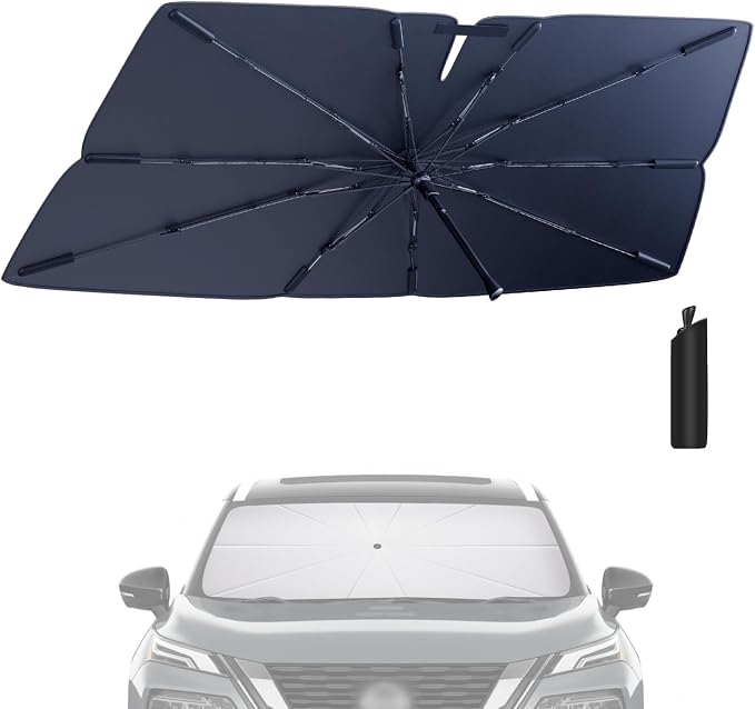 Windshield Sun Shade Umbrella: Custom Fit by HIMUMOY