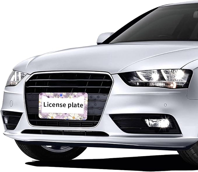 Flowers Daisy License Plate Frames - Image 6