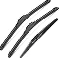 3Pcs Windshield Wipers for Subaru Crosstrek 2013-2017, Subaru Impreza 2012-2016 by SCTIOANSNOemWiperBlades