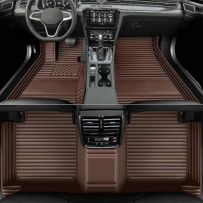 Custom Colors Car Floor Mats Black Pink by Unknown