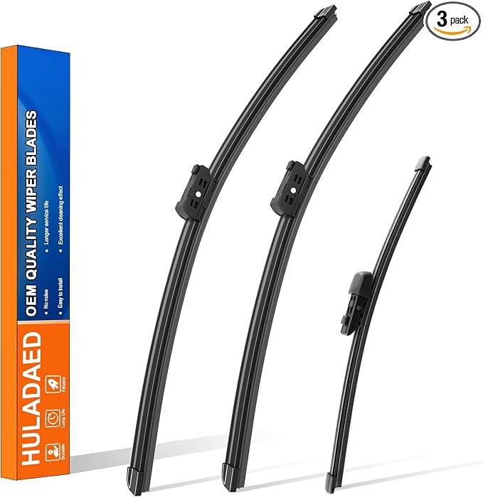 HULADAED® 26'' 22'' 12'' Windshield Wipers Replacement by HULADAED