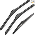 3 Wipers Set for Scion XD 2008-2011, Windshield Wiper Blades Original Equipment by SCTIOANSNOemWiperBlades