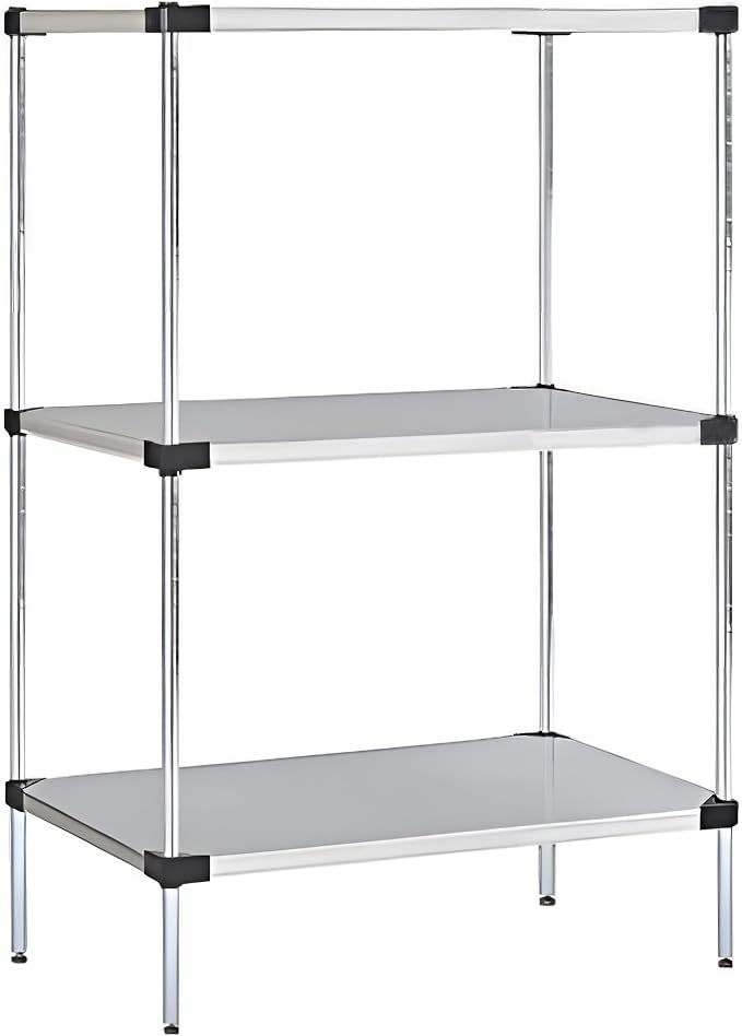 Omega Solid Stainless Steel Shelves by OmegaProductsCorporation