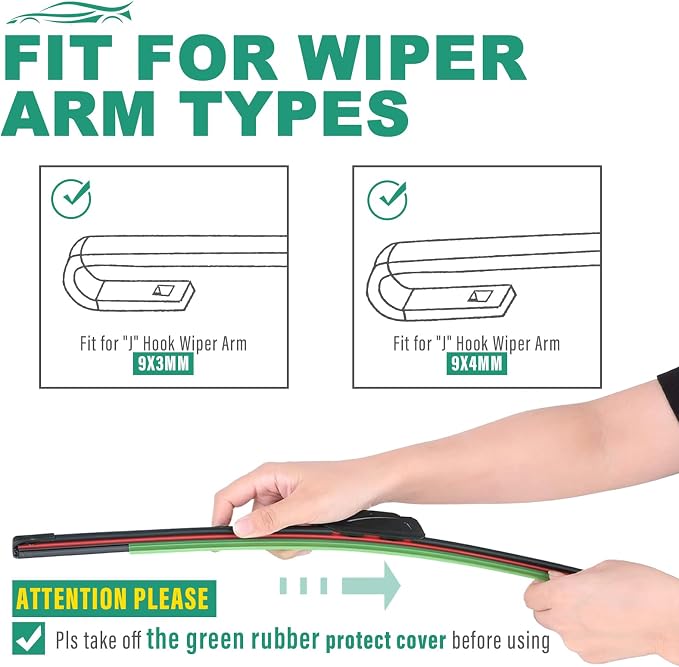 26" 14" 13" Windshield Wiper Blades Replacement - Image 8