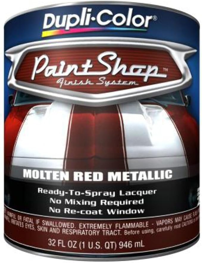 Dupli-Color BSP212 Paint Shop Finish System Base Coat – Molten Red Metallic - by The+Dupli-Color+Store+