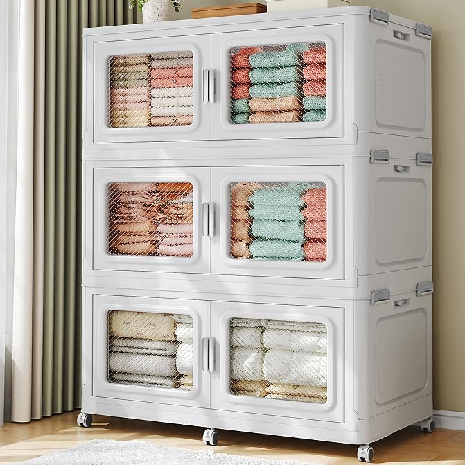660 Qt Stackable Storage Bin by BROVIEW-EnjoytheArtofLife