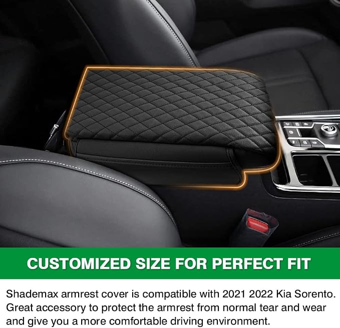 Shademax Center Console Cover Kia Sorento Accessories 2026 2025 2024 2023 2022 - Image 6