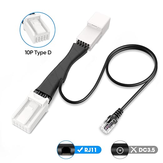 Radar Detector Power Adapter RJ11 Plug Compatible - Image 3