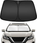 ARISMOTOR Windshield Sun Shade for N-issan Murano 2015-2024, Custom Fit by ARISMOTOR
