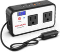 200W Car Power Inverter, DC 12V to 110V AC Car Plug Adapter by Astaican